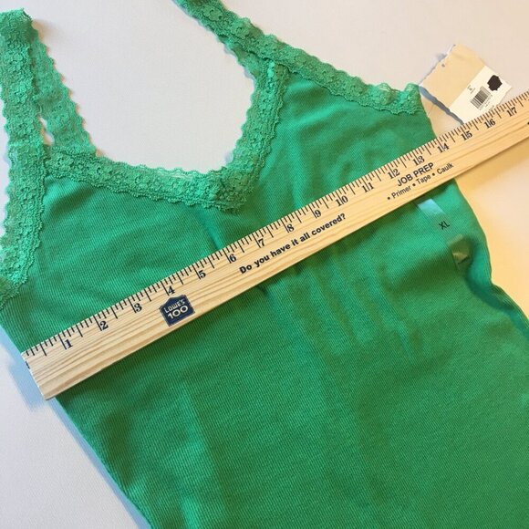 Tank Top Bundle Juniors Large and Extra Large Brown Pink Green Shelf Bras - Picture 11 of 16